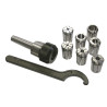 Coffret porte-pinces + pinces de serrage CM2/M10/ER25 - Optimachines
