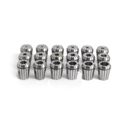 Coffret de 18 pinces type ER 32  Optimum - Optimachines