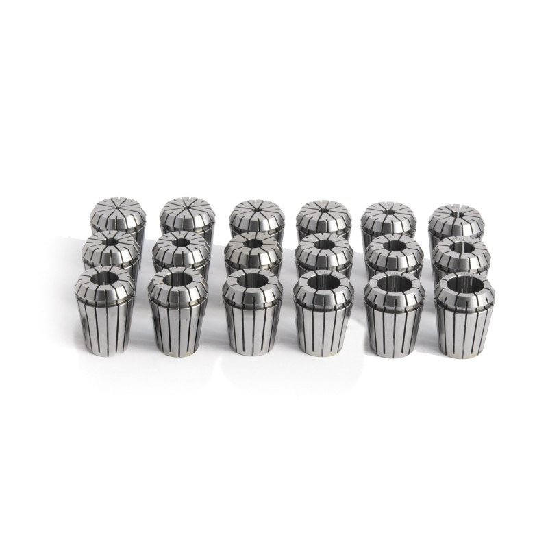Coffret de 18 pinces type ER 32  Optimum - Optimachines