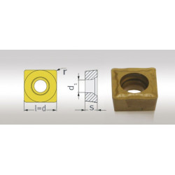 Jeu de 5 plaquettes S/90° pour porte outils 30/31 - Optimachines