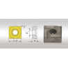 Jeu de 5 plaquettes S/90° pour porte outils 18 - Optimachines