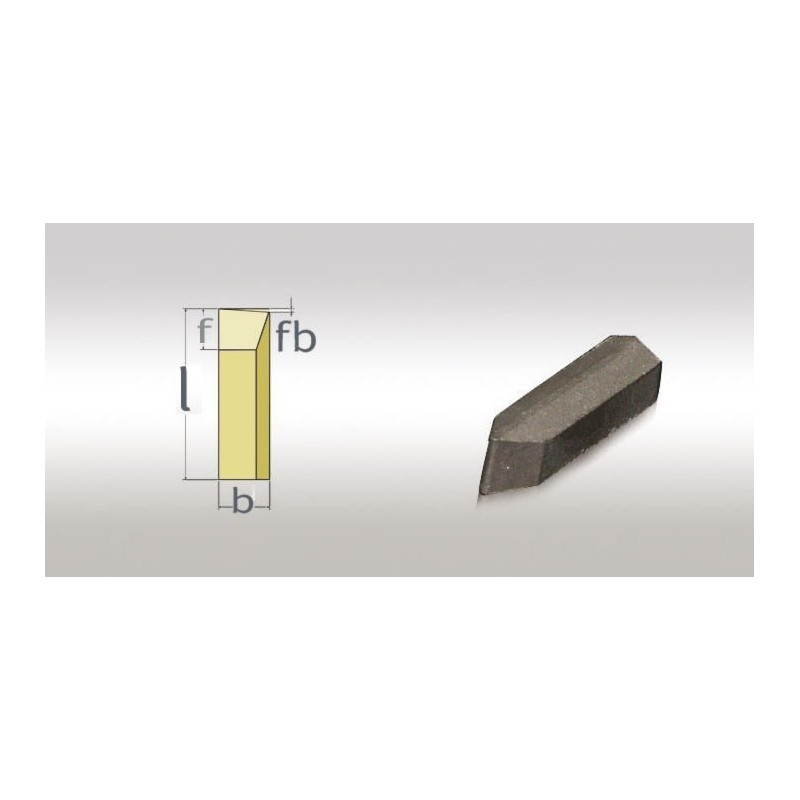 Jeu de 5 plaquettes filetage 60° pour porte outils 6/13/15 - Optimachines