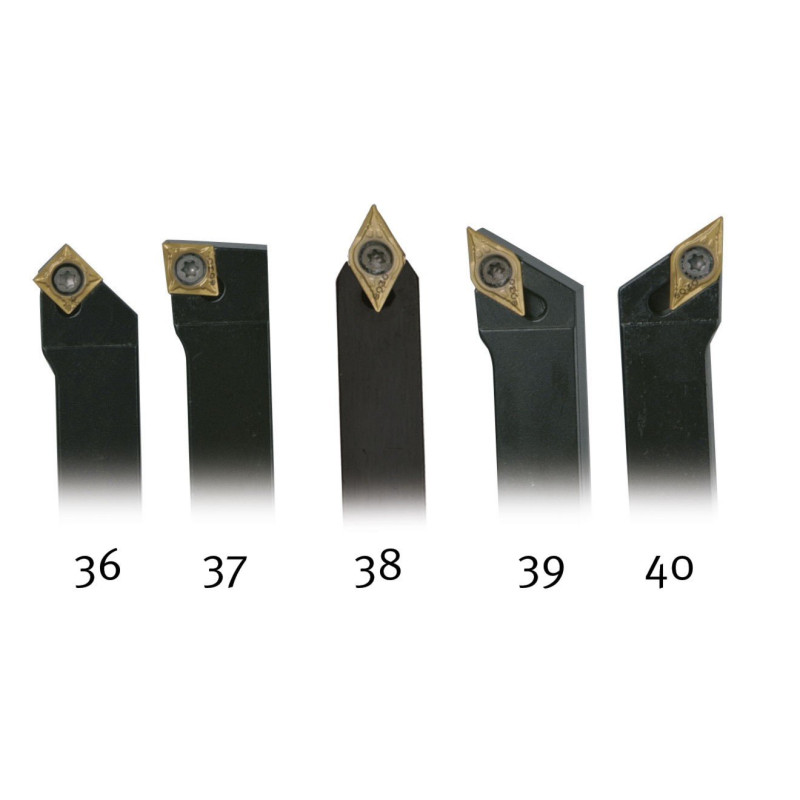 Jeu d'outils Optimum 16 mm HM - Optimachines