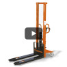 Matériel de levage Unicraft Gerbeur manuel GHHW 1000 - Optimachines