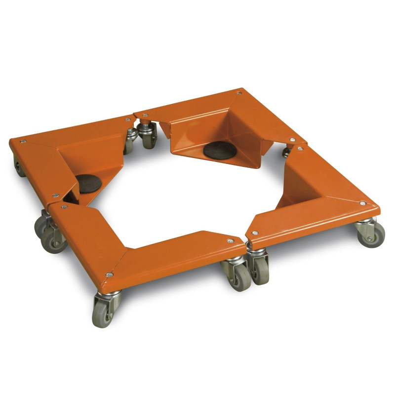 Matériel de transport Unicraft Jeu de 4 coins roulants - Optimachines
