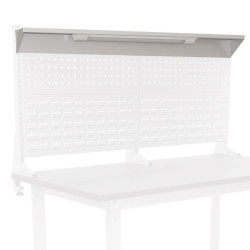 Panneau pour établi Uniworks  Tablette horizontale casquette largeur 1200 mm