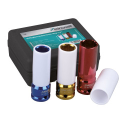 Accessoire pour compresseurs Aircraft  Douilles longues de clefs à choc 1/2'' - Optimachines