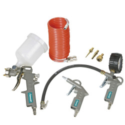 Accessoire pour compresseur Aircraft  Set air comprimé hobby 7 éléments - Optimachines