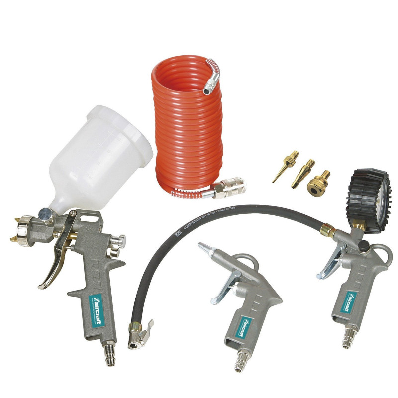 Accessoire pour compresseur Aircraft  Set air comprimé hobby 7 éléments - Optimachines