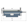 Rouleuse universelle 3 cylindres quantum BM 3 - Optimachines