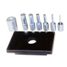 Kit de 6 poinçons avec plaque de fixation WPP 15 - Optimachines