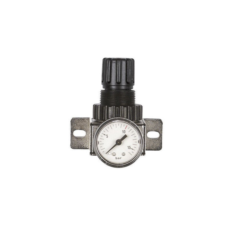 Régulateur de pression DR Ac 1/4” 12 bars'' pneumatique - Optimachines