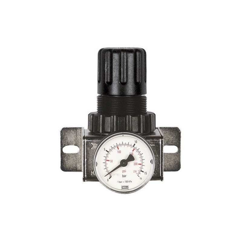 Manomètre Aircraft AC 1/2" 12 bars, manomètre pression - Optimachines