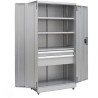 Armoire Uniworks Armoire 3 tablettes et 2 tiroirs - Optimachines