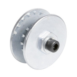 Accessoire pour compresseurs  Roue pour disque de nettoyage de zones rugueuses - Optimachines