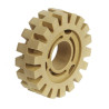 Accessoire pour compresseurs Disque gomme en caoutchouc  ocre - Optimachines