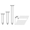 Accessoire pour compresseur  Clous type RN 34°en bandes 2.87x60 (2500) - Optimachines
