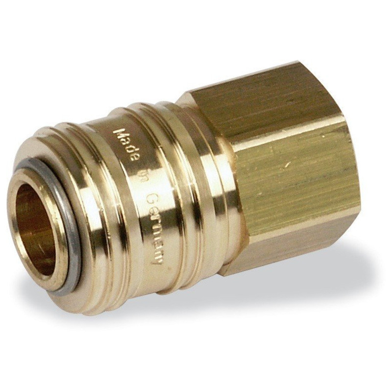 Raccord à filetage intérieur 3/8" IG, raccord pneumatique - Optimachines