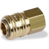 Raccord à filetage intérieur 3/8" IG, raccord pneumatique - Optimachines