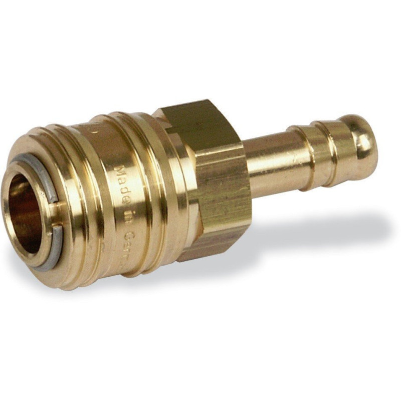 Raccord avec embout tuyau 13 mm, raccord rapide - Optimachines