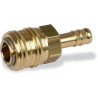 Raccord avec embout tuyau 13 mm, raccord rapide - Optimachines
