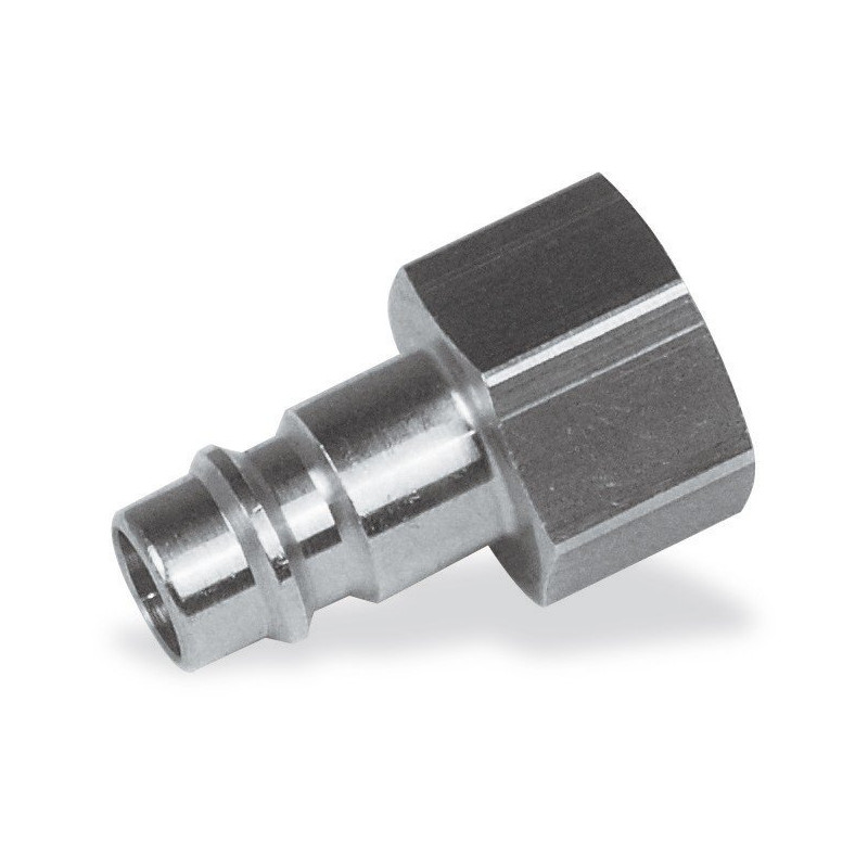 Raccord cannelé acier/douilles int., raccord pneumatique - Optimachines