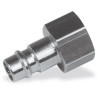 Raccord cannelé acier/douilles int., raccord pneumatique - Optimachines