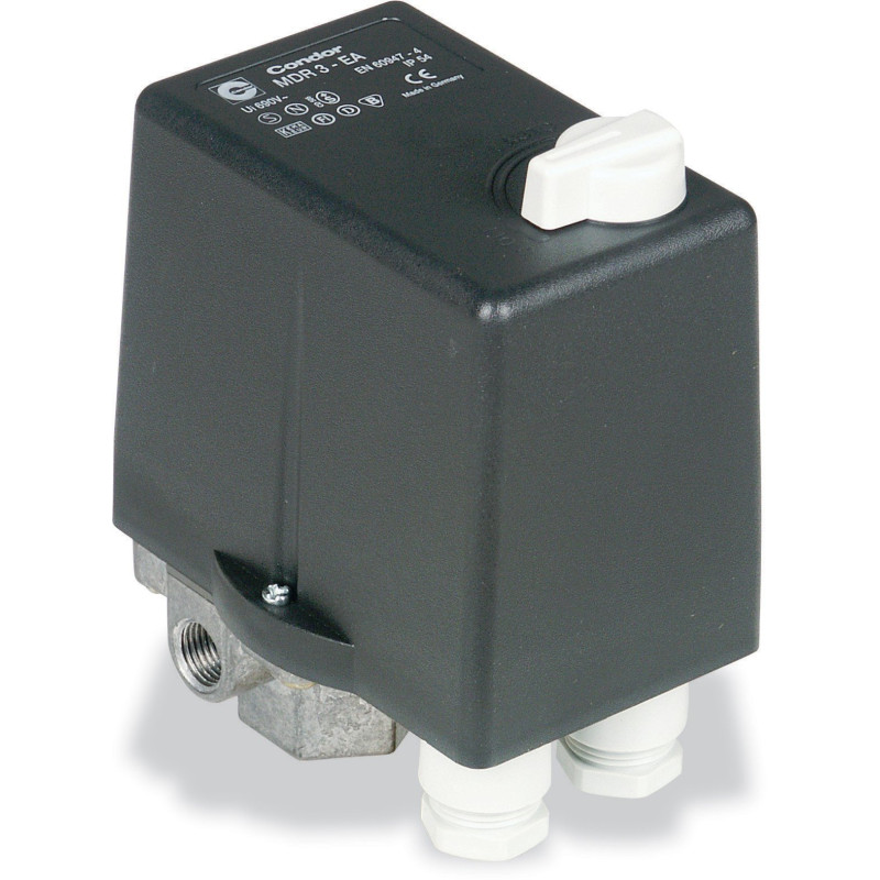 Pressostat CONDOR MDR 3/16 / 11 bars / 6,3-10 Amp. - Optimachines