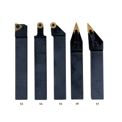 Jeu de 5 outils 20 mm à plaquettes Optimum - Optimachines