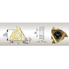 Jeu de 5 plaquettes ISO 08IR A60 Optimum - Optimachines
