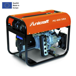 Groupe électrogène Unicraft PG 400 SRA - Optimachines