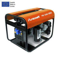 Groupe électrogène Unicraft PG 500 SRA - Optimachines