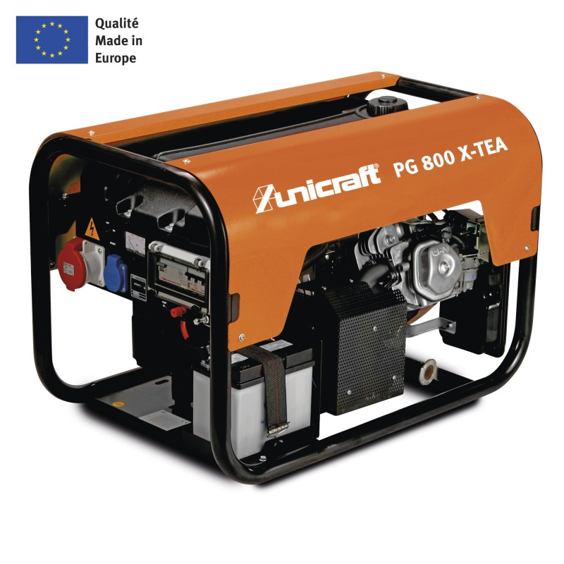 Groupe électrogène Unicraft PG 800 X-TEA - Optimachines