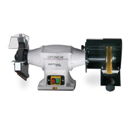 Combiné touret meule/brosse Premium Line Optimum GZ 25 C- Optimachines