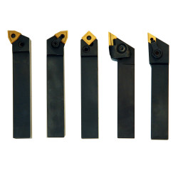 Jeu d'outils 20 mm à plaquettes rapportées Optimum - Optimachines