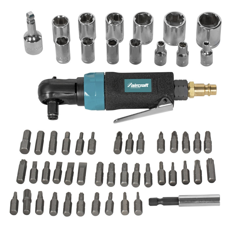 Accessoire pour compresseurs Aircraft  Set de clef à cliquets RS 3/8" PRO  - Optimachines