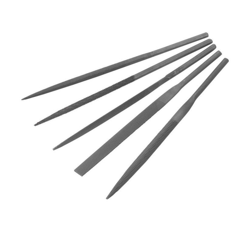 Accessoire pour compresseur Aircraft Set de 5 limes FS 5 - Optimachines