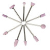 Accessoire pour compresseurs  Set de 10 meules sur tige pour PSS PRO - Optimachines