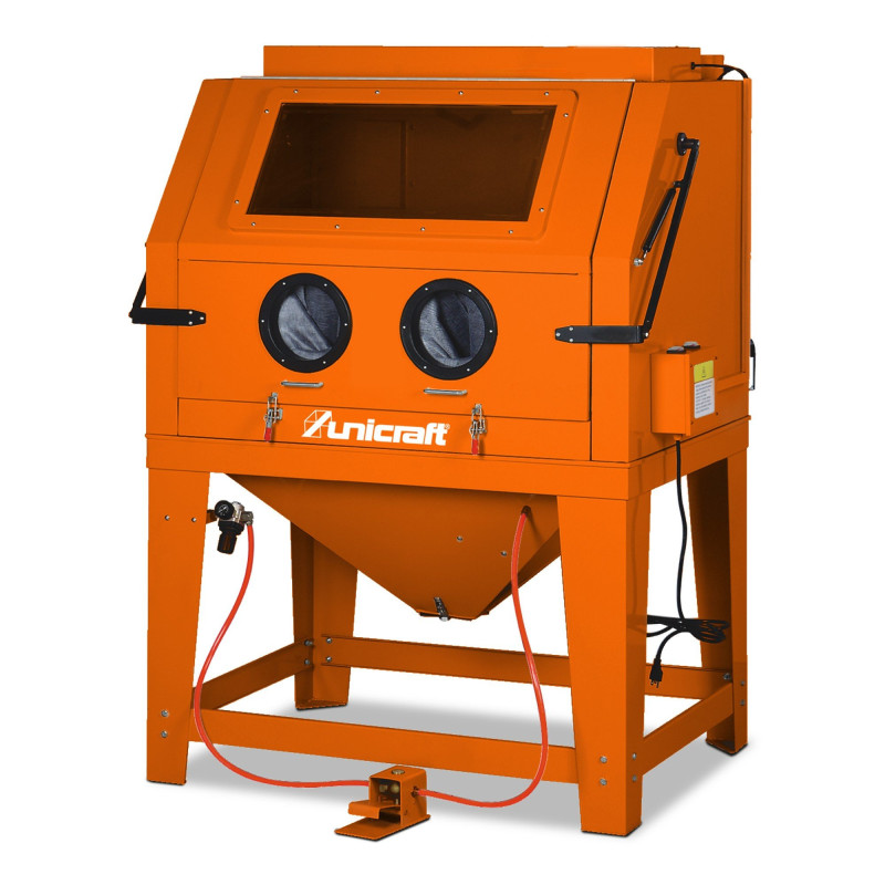 Cabine de sablage haute qualité  825 litres, ouverture frontale  Unicraft SSK4
