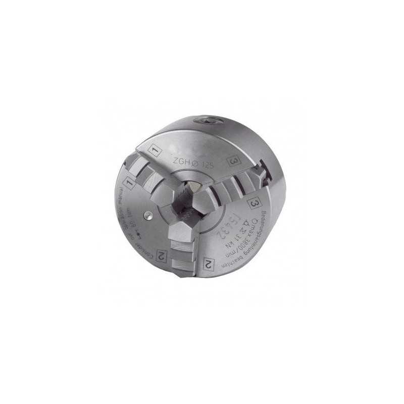 Mandrin 3 mors concentrique Ø 85 mm pour plateau diviseur RT100 Optimum
