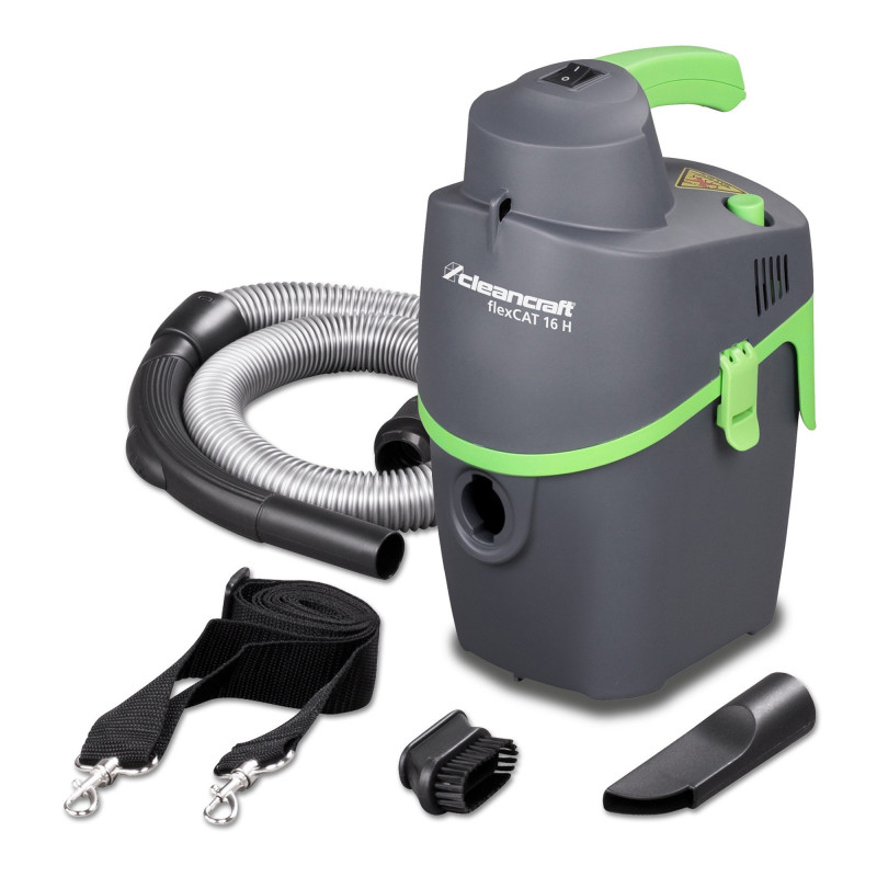 Aspirateur à poussières 6l  portatif et soufflerie  Cleancraft Flexcat Fox 16 H