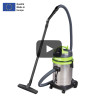Aspirateur eau/poussière en inox 33L  professionnel  Cleancraft wetCAT 133 IE