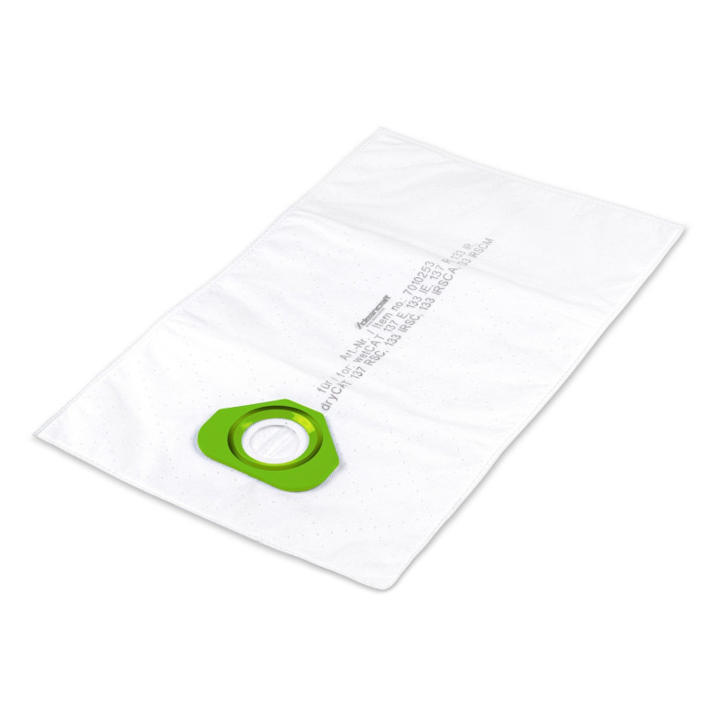 Sac filtrant  Cleancraft capacité volumétrique 15 l (lot de 5 pcs)