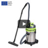 Aspirateur eau/poussière en inox 33L  professionnel prise intégrée  Cleancraft wetCAT 133 IR