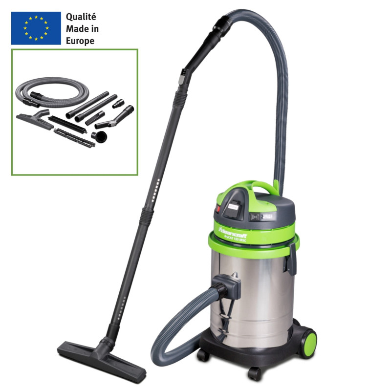 Aspirateur d'atelier 33L  semi-professionnel  Cleancraft dryCAT 133 IRSC