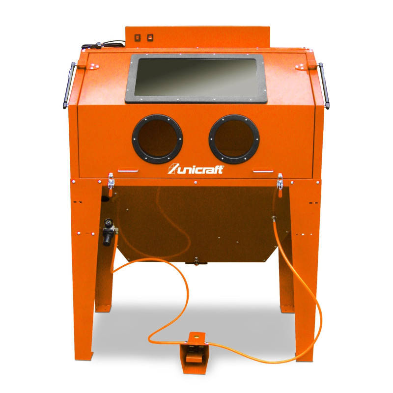Cabine de sablage haute qualité  360 litres, ouverture frontale  Unicraft SSK 3.1