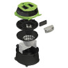 Aspirateur d'atelier 16L  professionnel silencieux  Cleancraft FLEXCAT 116 Q