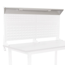 Panneau pour établi Uniworks  Tablette horizontale casquette largeur 1500 mm