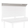 Panneau pour établi Uniworks  Tablette horizontale casquette largeur 2100 mm