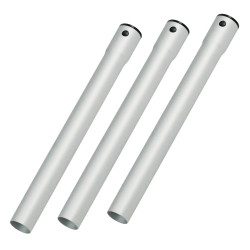 Tube d'aspiration aluminium Ø 32mm longueur 330 mm pour flexCAT 110-A CLASS (3 pcs)